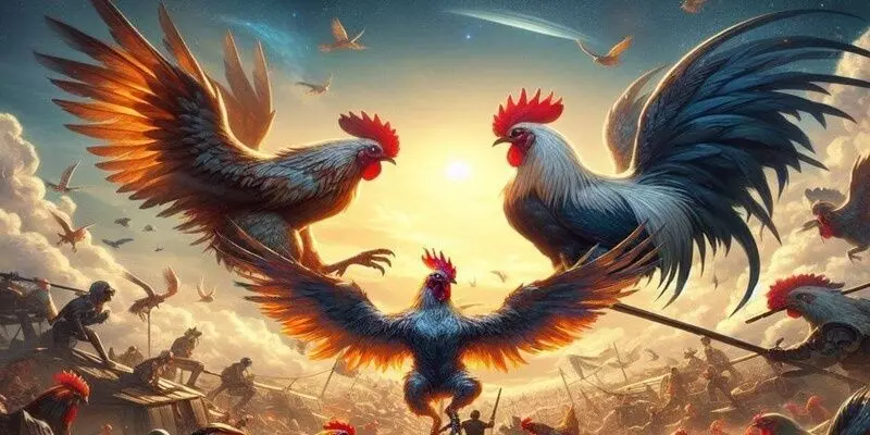 Mỏ chắc khoẻ là một trong những cách chọn gà chọi hay