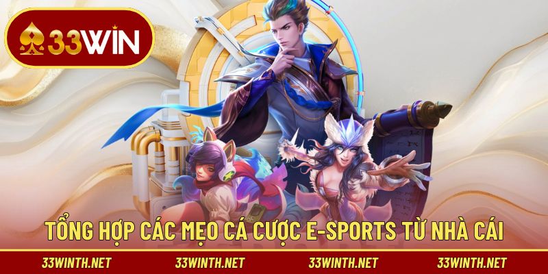 Tổng hợp các mẹo cá cược E-sports từ nhà cái