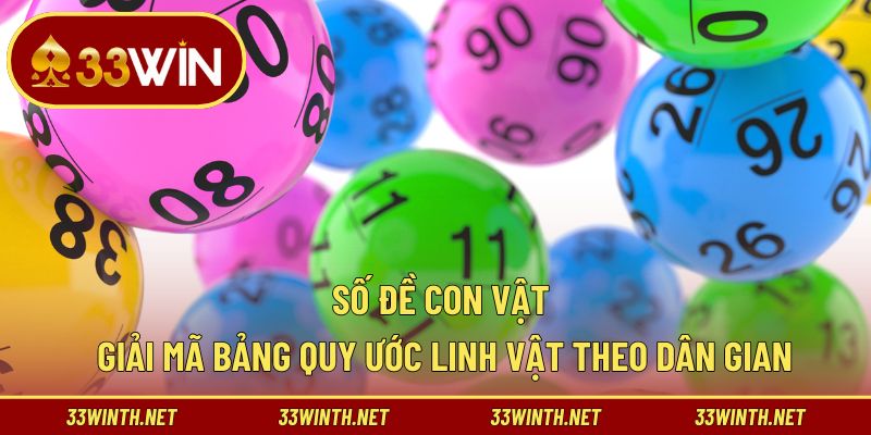 Số Đề Con Vật